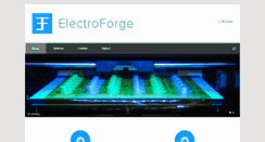 Desktop Screenshot of electroforge.fi